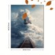 thumbnail image 3 of Qisvanset 12x16 Inch Wildflower Field Canvas Print Wall Art, 3 of 5