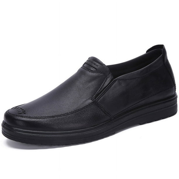 Zapatos de tela viejos para hombre, zapatos casuales diarios de primavera y otoño, zapatos de hombre de mediana edad y mayores, suela suave, sueltos, ligeros, de gran tamaño para papá
