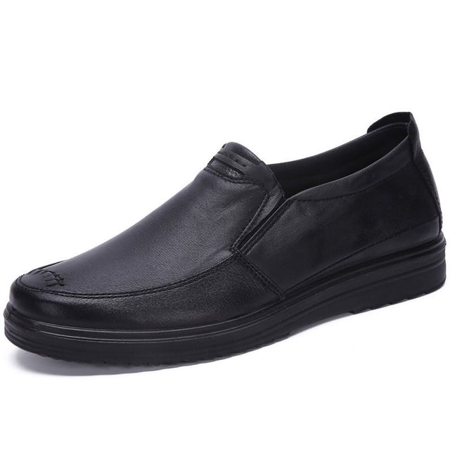 Zapatos de tela viejos para hombre, zapatos casuales diarios de primavera y otoño, zapatos de hombre de mediana edad y mayores, suela suave, sueltos, ligeros, de gran tamaño para papá