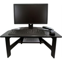 Victor Technologies DC100 High Rise Stand-Up Desk Converter, Black
