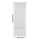 thumbnail image 2 of Cortina transparente bordada, cortina de gasa de ventana semi sombreada para balcón, dormitorio, comedor, 100x250 cm, rosa, 1 pieza Advancent LF0160-05B, 2 of 7