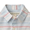 thumbnail image 2 of Hope & Henry Boys' Linen Short Sleeve Button Down Shirt, 2 of 3