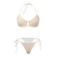 thumbnail image 4 of MKLEKYY Trajes De Baño Mujer Control Abdomen Women'S Fashion Sexy Swimsuit Bikini Cute Girl Style Backless Sexy Underwear, 4 of 6