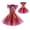 Orange, variant on NinXxx Witch Dress Halloween Party Performance Dress Up Costume Orange 3-4 Years
