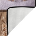 thumbnail image 5 of SKYSONIC Christmas Sweets Wooden Non-Slip Area Rug, Merry Xmas Floor Carpet Comfort Floor Mats Decor for Indoor Front Porch Living Room Bedroom Kitchen, 36"x24", 5 of 5