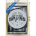 thumbnail image 3 of NBA San Antonio Spurs - Logo 17 Wall Poster, 14.725" x 22.375", Framed, 3 of 3