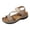 Beige_001, variant on Domuza Womens Wedge Sandals, Adjustable Strap Open Toe Casual Comfort Sandals, Lightweight Non-Slip Summer Walking Shoes Pink 7.5(EU-39)