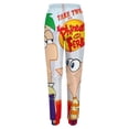 thumbnail image 4 of Phineas And Ferb Women's Jogger Track Pants Print Drawstring Lounge Sweatpants Casual Trousers for Yoga, Workout XL, 4 of 7
