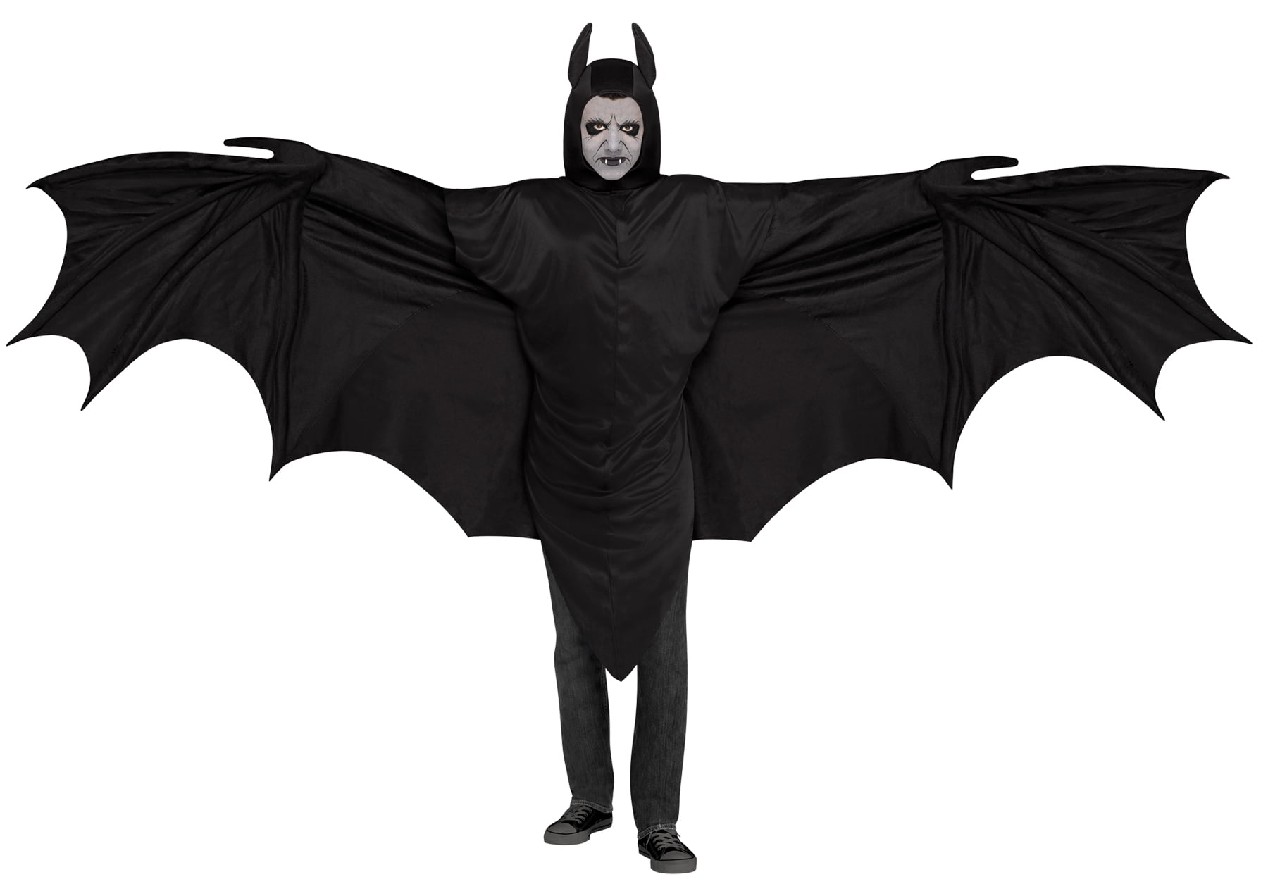 Wicked Wing Bat Men S Adult Halloween Costume One Size 42