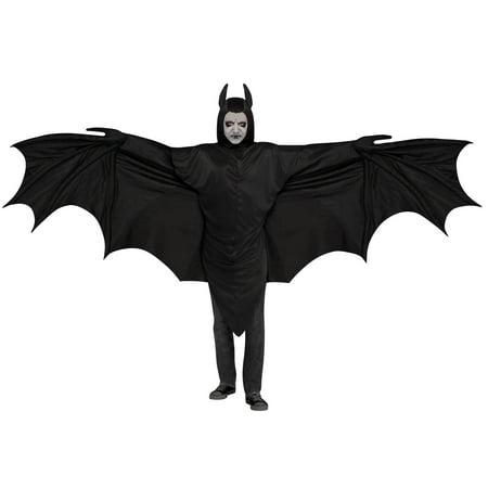 Wicked Wing Bat Men's Adult Halloween Costume, One Size, (42)