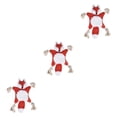 thumbnail image 1 of serony Polyester Stylish Dog Toy Durable And Easy To Clean For Busy Pet Owners Made Of Polyester Dog Toys fox 3Set, 1 of 6