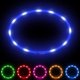 thumbnail image 4 of Suministros para mascotas Collar para perros con luz LED Collar para perros Collar para perros recargable por USB Collar para mascotas Collar para perros al aire libre para prevención de pérdidas, r, 4 of 5