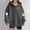 Dark Gray, variant on Women's Trendy Halloween Hoodies Long Sleeve Drop Shoulder Fall Sweatshirt Cute Skeleton Print Oversize Pullover Top