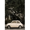 thumbnail image 2 of 1x Studio III 13x18 White Modern Wood Framed Museum Art Print Titled - Little Car In Paris, 2 of 4