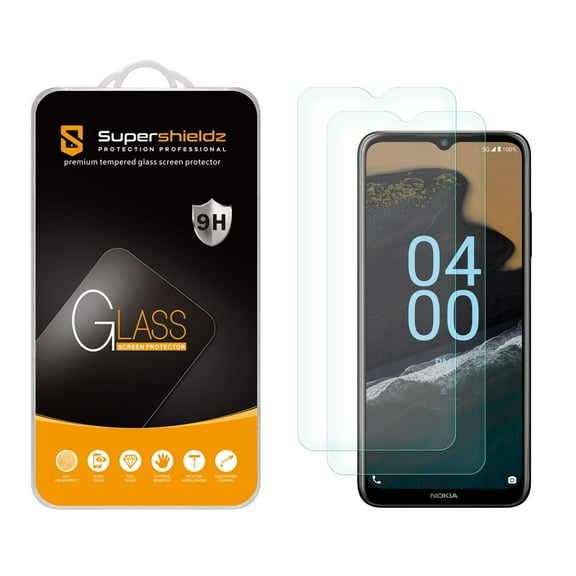 (2 Pack) Supershieldz Designed for Nokia G400 5G Tempered Glass Screen Protector, Anti Scratch, Bubble Free
