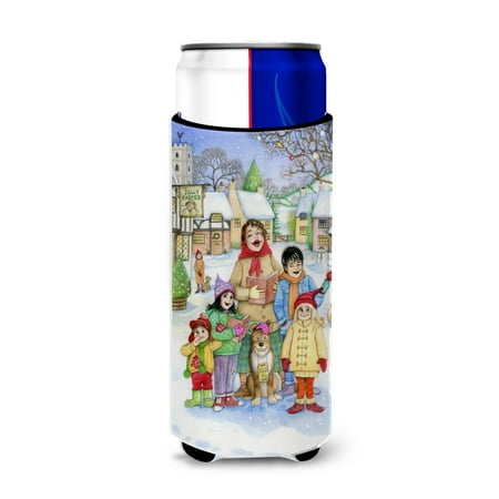 

Carolines Treasures CDCO0410MUK Christmas Carol Singers Ultra Beverage Insulators for slim cans Slim Can multicolor