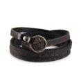 thumbnail image 4 of Pulsera Fernando de cuero PU unisex Negro, 4 of 8
