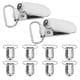 thumbnail image 4 of 25PCS Clips de Suspensor Clips Negros Clips de Soporte de Metal Sujetadores Clips de Soporte de Juguete Clip de Pantalones Abrazaderas de Hebilla para Mantel Cojín de Sofá, 4 of 5