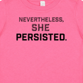 thumbnail image 4 of Inktastic Nevertheless, She Persisted Boys or Girls Baby T-Shirt, 4 of 5