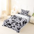 thumbnail image 5 of Manfei Retro Camo Twin Sheets,Lovely Bear Bedding,White Black,3-Piece,1 Fitted Sheet and 1 Pillowcase, 5 of 6