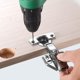 thumbnail image 5 of Herramientas de abridor de agujeros de 35mm abrazadera rápida de carpintería de aleación de aluminio para mesa de armario Hugtrwg Para estrenar, 5 of 9