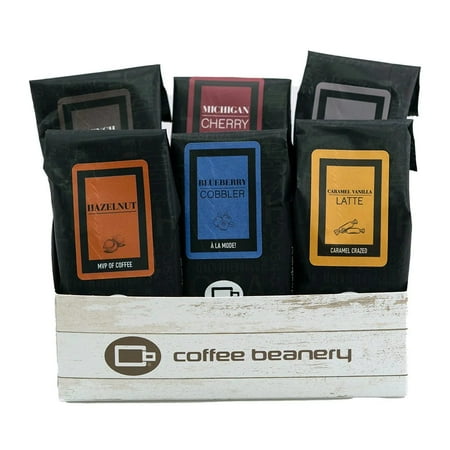 Sampler of Coffee Flavors Gift Basket