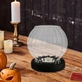 thumbnail image 1 of Portavelas de Vidrio a Prueba de Viento, Colección de Chimenea, Estilo Nórdico, Cuenco para Velas de Escritorio, Copa de Vela de Vidrio para Adorno blanca perfecl candelero, 1 of 8