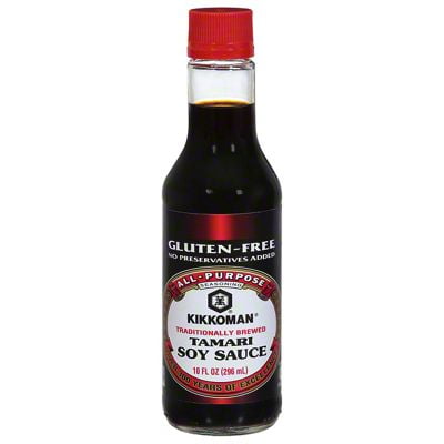 Pack of 2 - Kikkoman Gluten Free Tamari Soy Sauce, 10 oz
