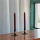 thumbnail image 4 of Sentido Del Diseño Portavelas Creativo Corte De Metal Oro Negro Hierro Forjado Portavelas Base Restaurante Decoración De Mesa Arte Moderno Diseño Clásico Elegante Bandeja De Velas Speravity HA015950-00, 4 of 6