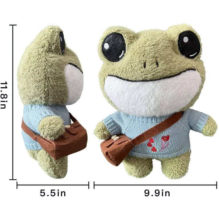 Creative Transformation Cute Frog Doll Plush Toy 