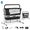 Parallel mode-Black, variant on EaseBaby Electric Baby Bassinet & Bedside Cradle,Standalone Bed with Bluetooth Music,Unisex,GRAY