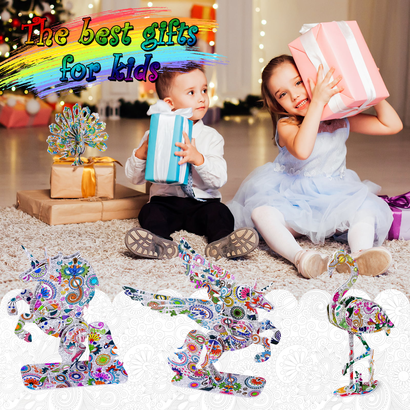 Dream Fun Girls Toys Gift for 6 7 8 9 10 Year Old Kids  Unicorn Gifts for  Girls Craft Kits for Kids Toy Age 6 7 8 9 10 11 Year