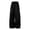 Black, variant on Mens Solid Color Casual Cargo Pants Elastic Waist Straight Wide Leg Outdoor Hiking Pants with Pockets