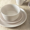 thumbnail image 4 of Stone Lain Albie Stoneware 16 Piece Dinnerware Set, Service for 4, White Speckle, 4 of 10