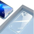 thumbnail image 6 of SOATUTO for iPhone 13 Clear Phone Case Transparent Shockproof Crystal Clear Shock-Absorption Corners Matt Hard Back with Soft Edge Compatible for iPhone 13 Case 6.1 Inch 2021 - Clear, 6 of 7