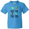 thumbnail image 3 of Inktastic Earth Day Plant a Tree Save the Bees Save the Seas Love Your Mother Earth Youth T-Shirt, 3 of 5