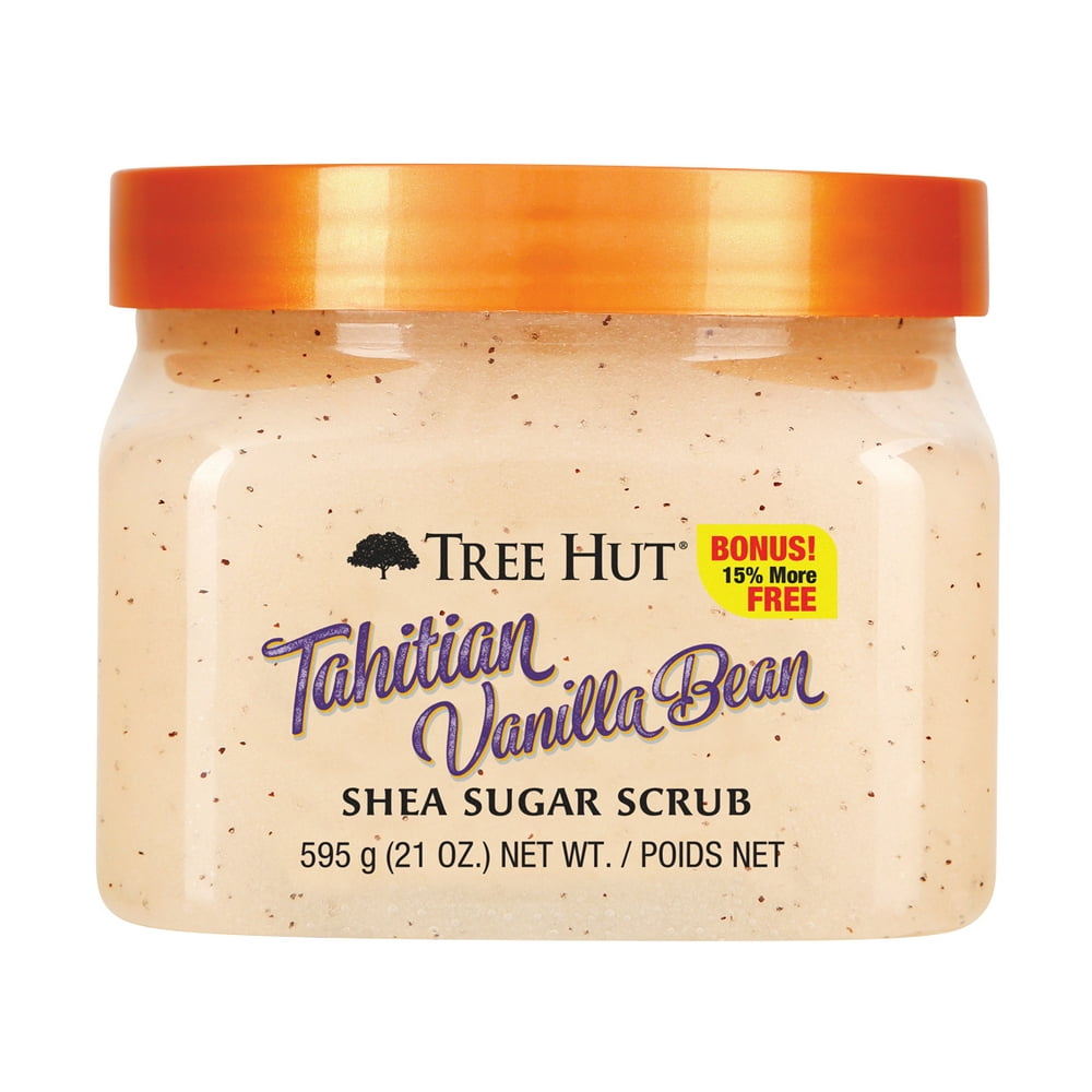 Tree Hut Shea Sugar Scrub Tahitian Vanilla Bean, 21 oz