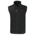thumbnail image 2 of Men's Cutter & Buck  Black Texas Longhorns Charter Eco Recycled Full-Zip Vest, 2 of 3