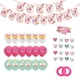 thumbnail image 1 of Feliz Día de la Madre Banner Tema Látex Globo en Forma de Corazón Pastel Topper Kit Feliz Sencillez, 1 of 5