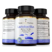 Florida Herbal Pharmacy, Lactobacillus Reuteri (Probiotic) Capsules 20 Billion CFU (120 Capsules)