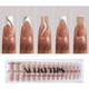 thumbnail image 1 of Ataúd corto BtartBox, punta francesa, con punta francesa, XCOATTIPS, de la marca Press on Nails, 1 of 7