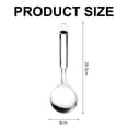 thumbnail image 2 of Kitchen Essential Soup Ladle, Stainless Steel Ladle For Serving And Stirring, With Innovative Features For Convenient Handling And Maintenance, 2 of 6