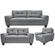 thumbnail image 1 of Sala Modular 3-2-1 El Bazar Store Sidney Gris Plata, Sofa, Love seat y sillon, 1 of 10