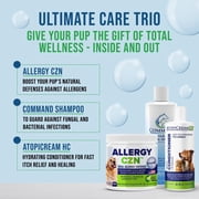 Command Deep Cleansing Odor Eliminator Medicated Shampoo for Dogs, 12 oz Bottle