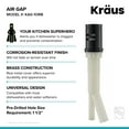thumbnail image 4 of KRAUS Dishwasher Air Gap in Oil Rubbed Bronze, 4 of 6