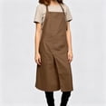 thumbnail image 4 of Tong Ceramic Apron Made Of Ceramic Split Long Split Artist Apron With 3 Pockets Apron Ceramic Apron Apron Ceramic Clay Kneading Apron, 4 of 5