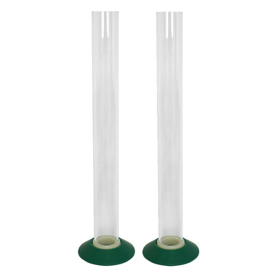 Hydrometer test jar 12" plastic-2PK