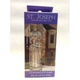 thumbnail image 2 of Patron Saint St Joseph the Worker 5 Inch Stone Statue with Prayer Card Home Seller Kit, 2 of 5