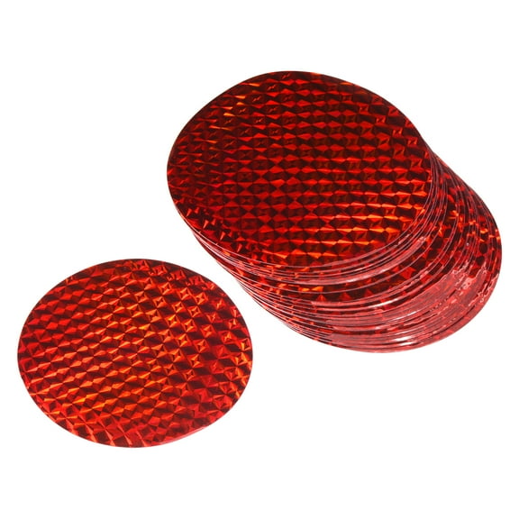 Uxcell Bird Scare Reflective Devices Self Adhesive Keep Bird Away Drive Reflector Red