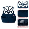 thumbnail image 4 of YIANNA Sports Bras for Women Cross Back Padded Sports Bra Medium Support Workout Running Yoga Bra, 4 of 7